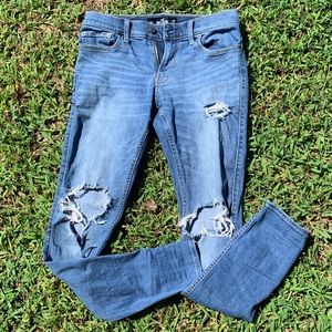 Hollister extreme skinny jeans